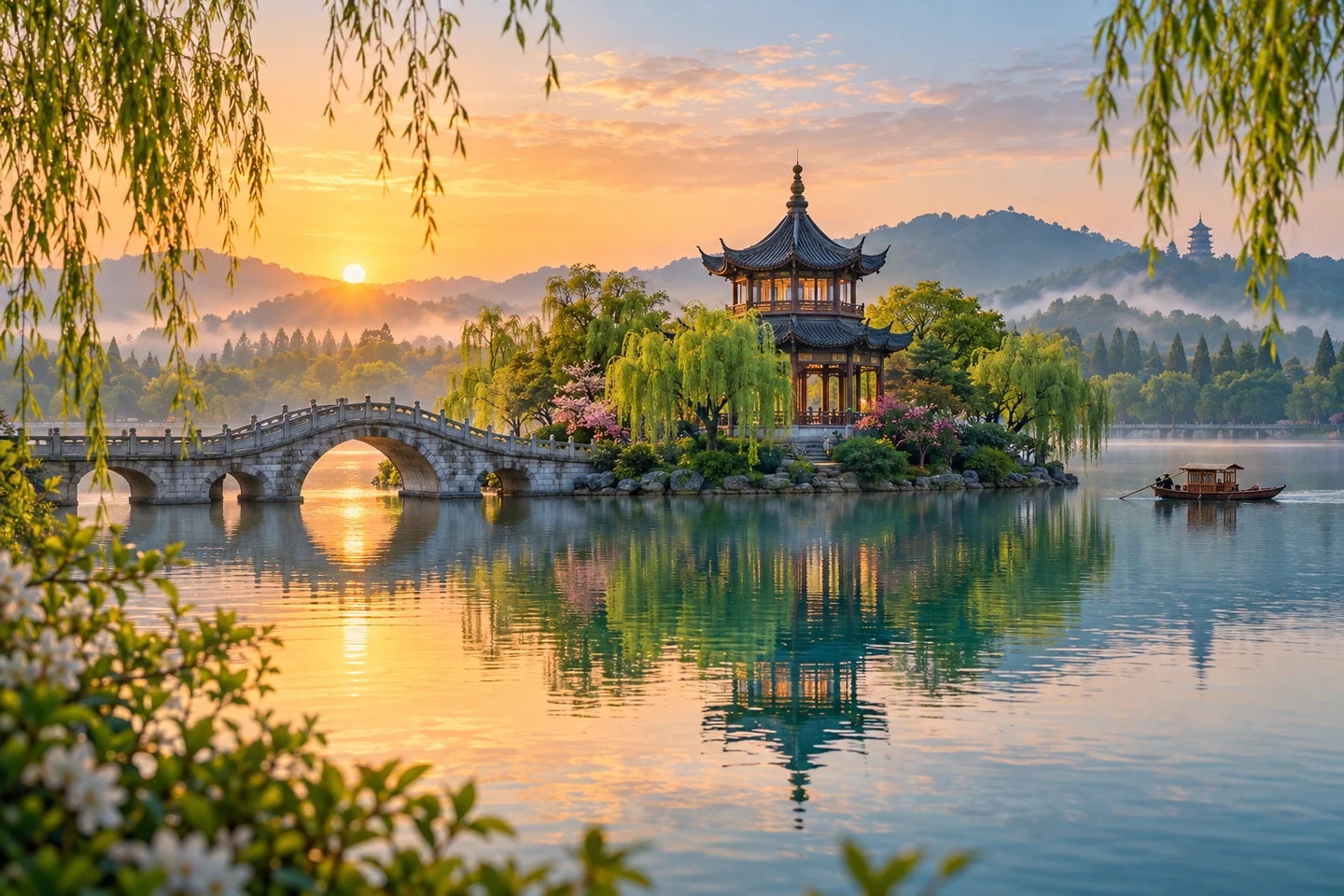 West Lake in Hangzhou